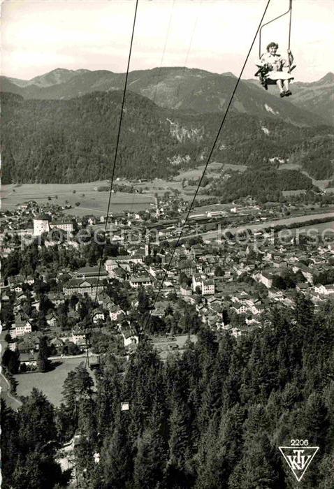 Kufstein Tirol Sessellift Panorama Kaiserlift