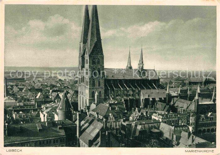 LueBECK  CITY Marienkirche