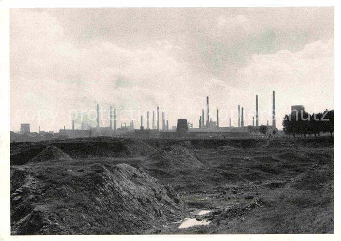 Oberschlesien Halde Abendstimmung