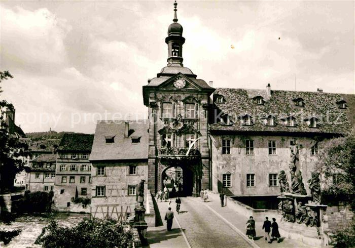 Bamberg Altes Rathaus obere Bruecke