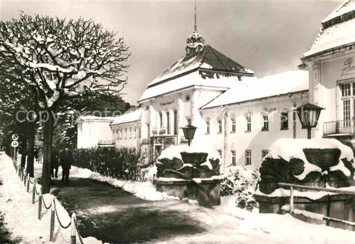 Bad Elster Badehaus Winter