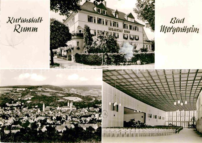 Bad Mergentheim Kuranstalt Rumm Haus Gertrud
