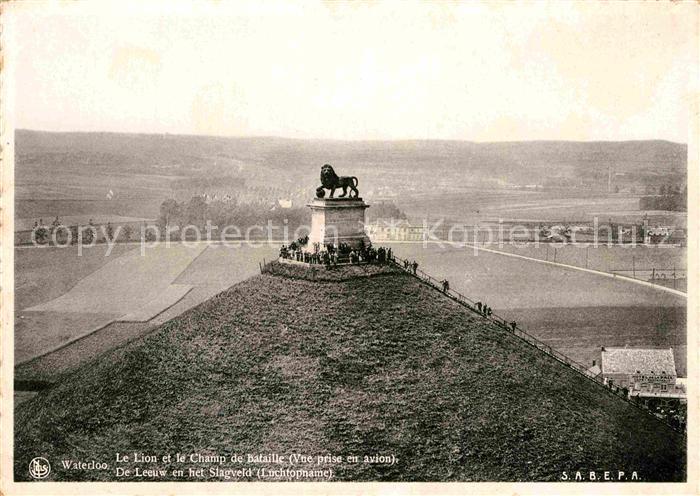Waterloo Wallon Loewen Schlachtfeld