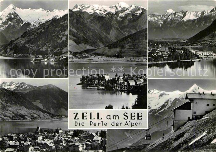 Zell See Luftseilbahn Panorama