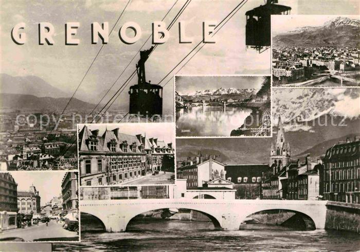 Grenoble Panorama Seilbahn Isere