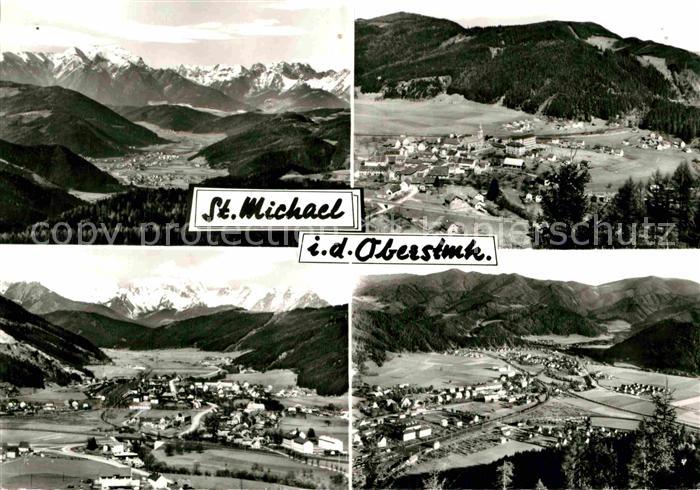 Sankt Michael Obersteiermark Fliegeraufnahme