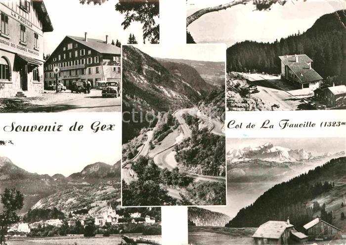 Gex Col de la Faueille Panorama