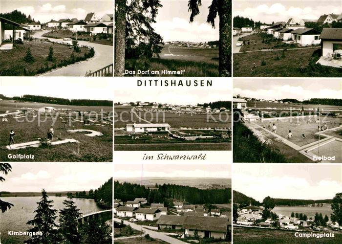 Dittishausen Golfplatz Freibad Kirnbergsee Campingplatz