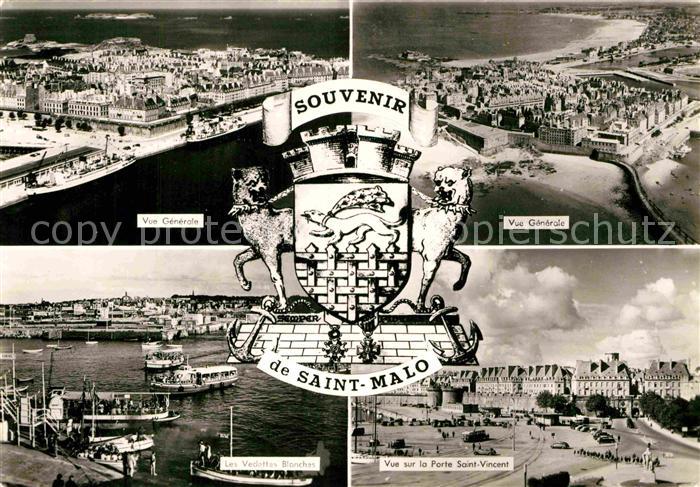 Saint-Malo 35 Panorama Luftaufnahme