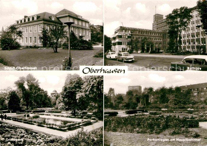 Oberhausen Schloss Rathaus Grillopark