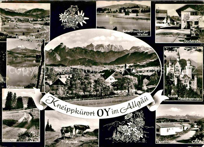 Oy Bad Mittelberg Oberallgaeu Bayern Daumenblick Dorfstrasse Gruentensee Moorweg