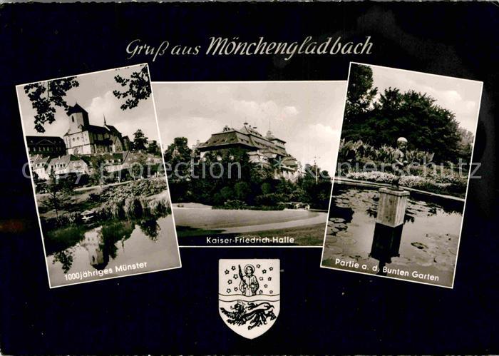 MoeNCHENGLADBACH NRW Muenster Kaiser Friedrich Halle Bunter Garten
