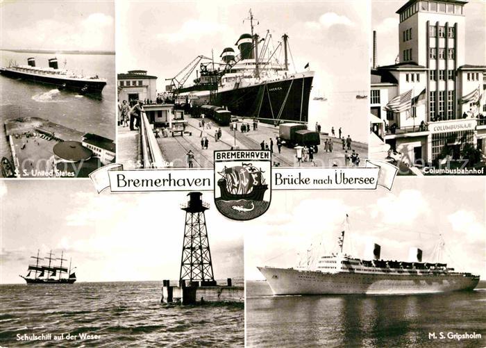 Bremerhaven ueberseebruecke