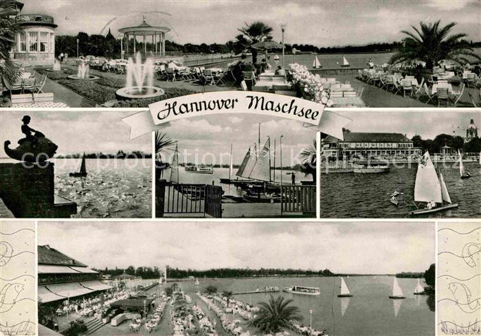 HANNOVER  CITY Maschsee Strandpromenade