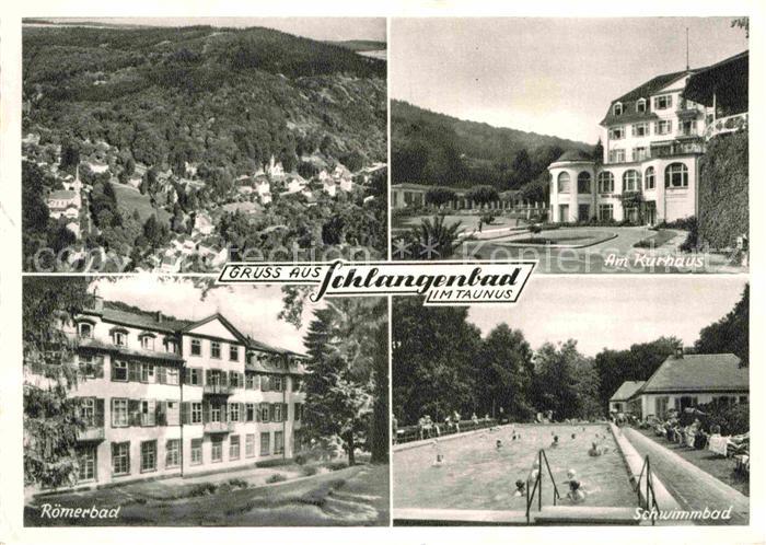 Schlangenbad Taunus Kurhaus Roemerbad Schwimmba