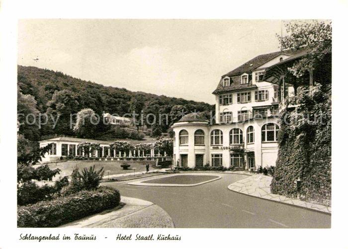 Schlangenbad Taunus Hotel Staatliches Kurhaus