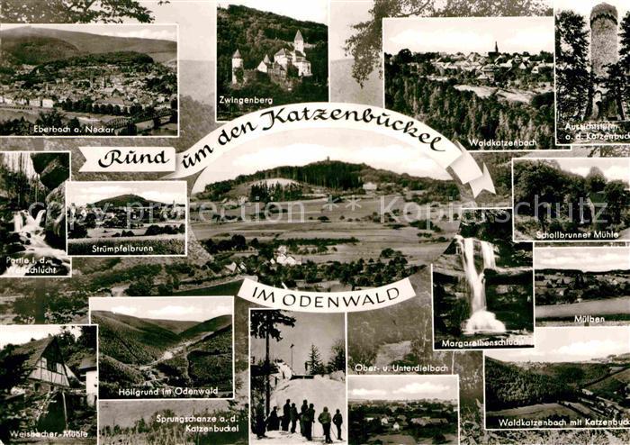 Odenwald Eberbach Zwingenberg Waldkatzenbach Aussichtsturm Schanze