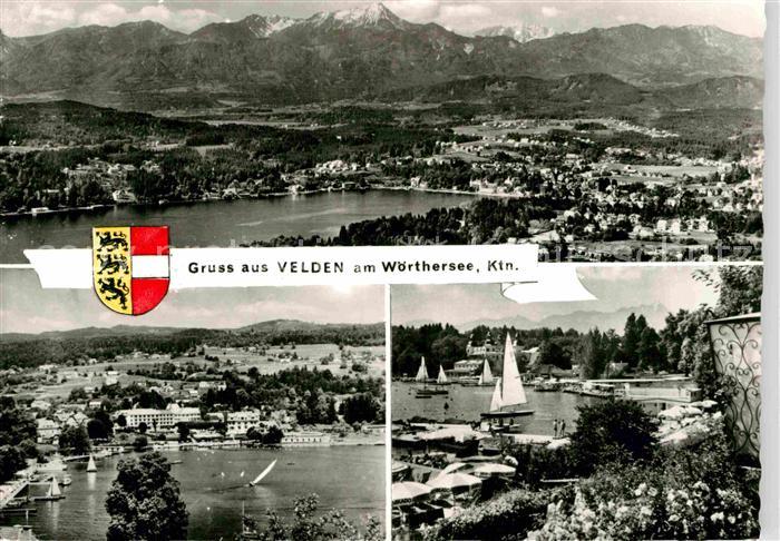 Velden Woerthersee Panoramen Segelboote