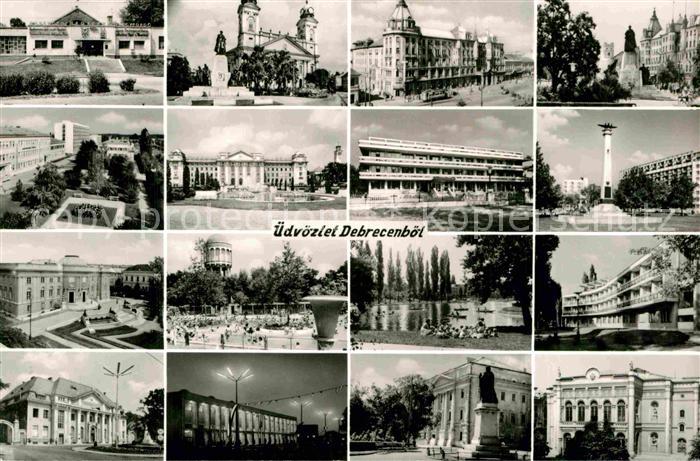 Debrecen Debrezin Stadtansichten
