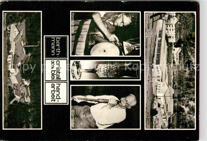 Regenhuette Bayerisch Eisenstein Barthmann Kristallbetriebe Dorotheenhuette