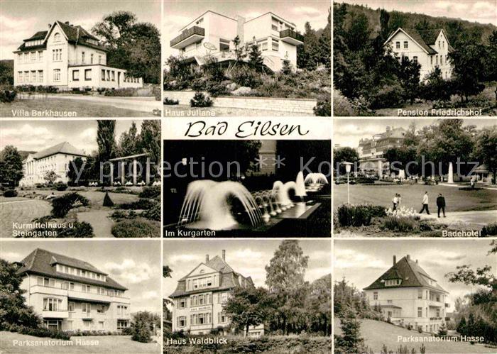 Bad Eilsen Villa Barkhausen Haus Juliane Pension Friedrichshof Kurgarten