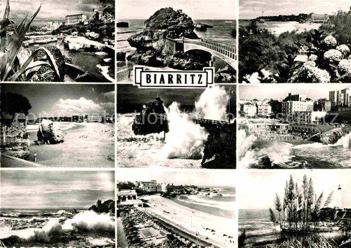 Biarritz Pyrenees Atlantiques Stadtansichten Panoramen