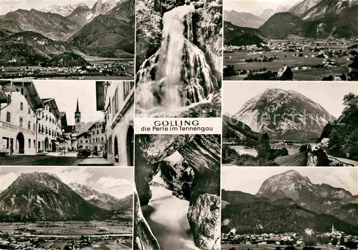 Golling Salzach Dachstein Wasserfall Sankt Nikolaus Pass Lueg Dom