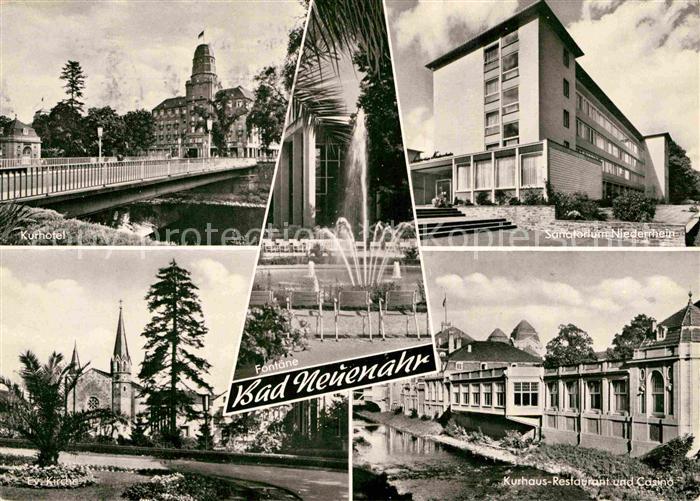 Bad Neuenahr-Ahrweiler Kurhotel Sanatorium Niederrhein Kirche Kurhaus Restaurant