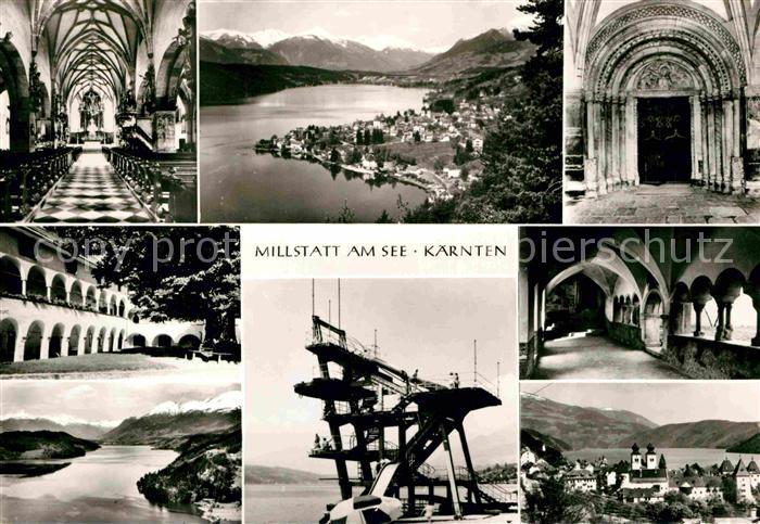 Millstatt Millstaettersee Kloster Panorama