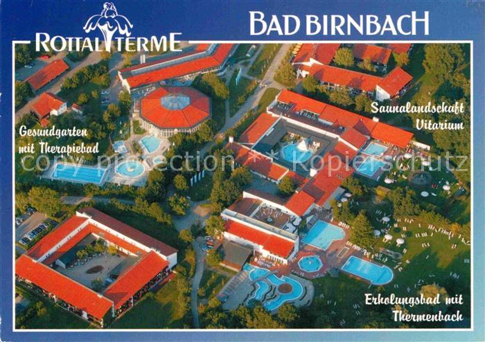 Bad Birnbach Rottal Terme Erholungsbad mit Thermenbach Saunalandschaft Viatrium