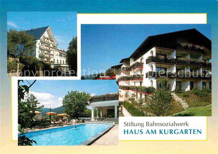 Baiersbronn Schwarzwald Haus am Kurgarten Stiftung Bahnsolzialwerk Swimming Pool