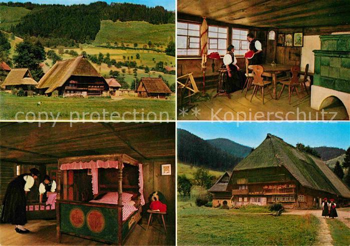 Gutach Schwarzwald Schwarzwaelder Freilichtmuseum Vogtsbauernhof 16. Jhdt.