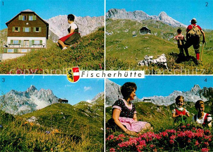 Zederhaus Fischerhuette mit Stierkarkopf Mosermandl Faulkogel Bergwandern