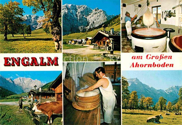 Engalm Grosser Ahornboden Alpen Alm Kaeserei