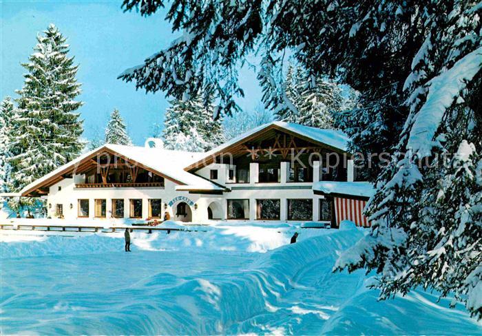 GARMISCH-PARTENKIRCHEN Bayern Cafe Restaurant Riessersee am Fusse des Zugspitzma