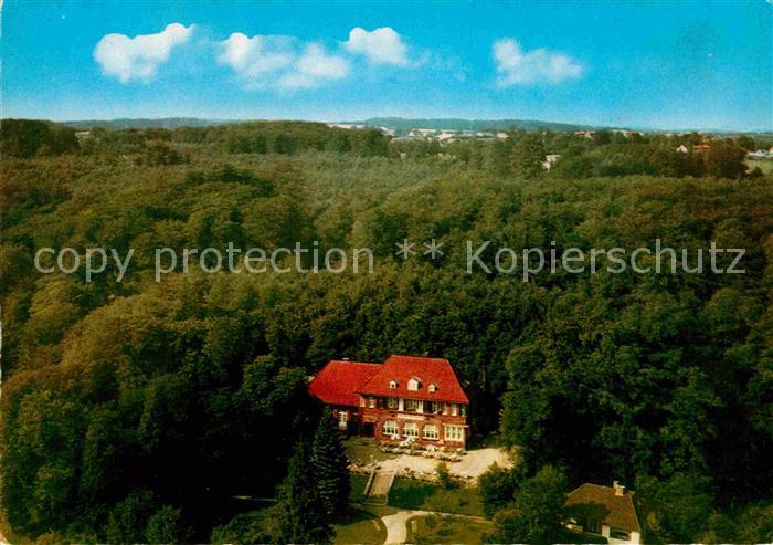 Schleswig Holstein Waldhotel am Schloss Gottorf Fliegeraufnahme