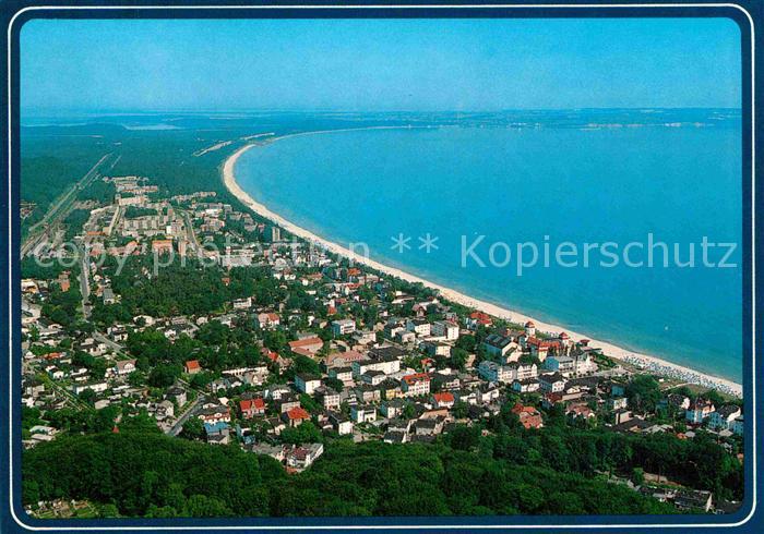 Binz Ruegen Ostseebad Fliegeraufnahme