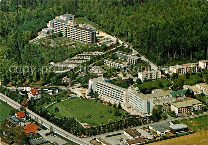 Bad Driburg Fachklinik Rosenberg Klinik Berlin Fliegeraufnahme