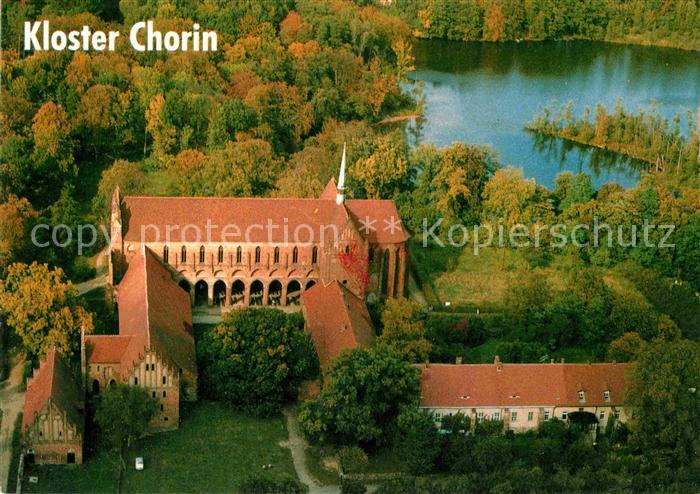 Chorin Kloster Parsteiner See Fliegeraufnahme