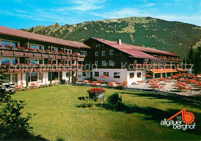 Sonthofen Oberallgaeu Sport und Kurhotel Allgaeuer Berghof