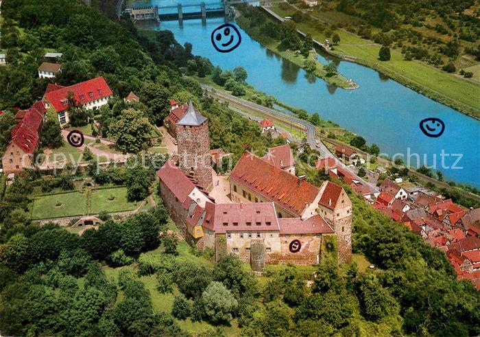 Rothenfels Unterfranken Burg Main Fliegeraufnahme