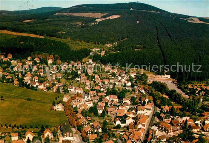 Braunlage Harz Luftkurort Fliegeraufnahme