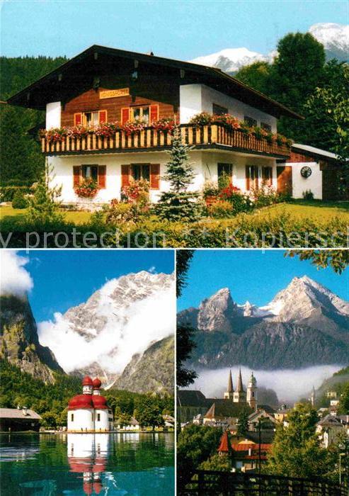 Schoenau Koenigssee Haus Koenigsforst Gaestehaus Pension Kapelle Alpen