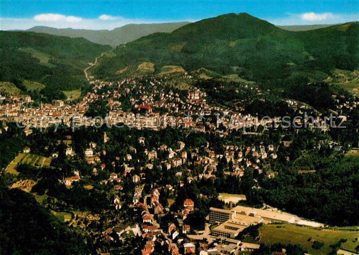 BADEN-BADEN BW mit Suedwestfunk Studios Fliegeraufnahme