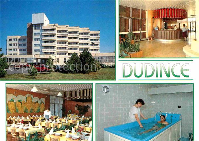Dudince Odborovy Hotel Restaurant Empfang Kuranwendung