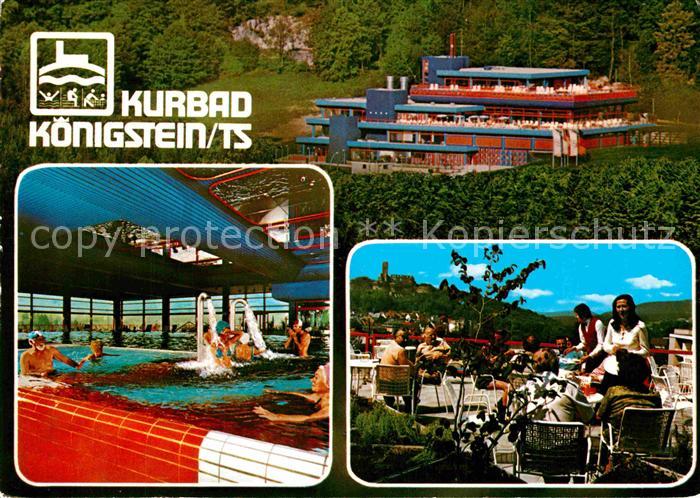 Koenigstein Taunus Kurbad Restaurant Terrasse