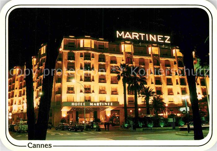 Cannes Alpes-Maritimes Hotel Martinez la nuit Collection Reflets de la Cote d Az