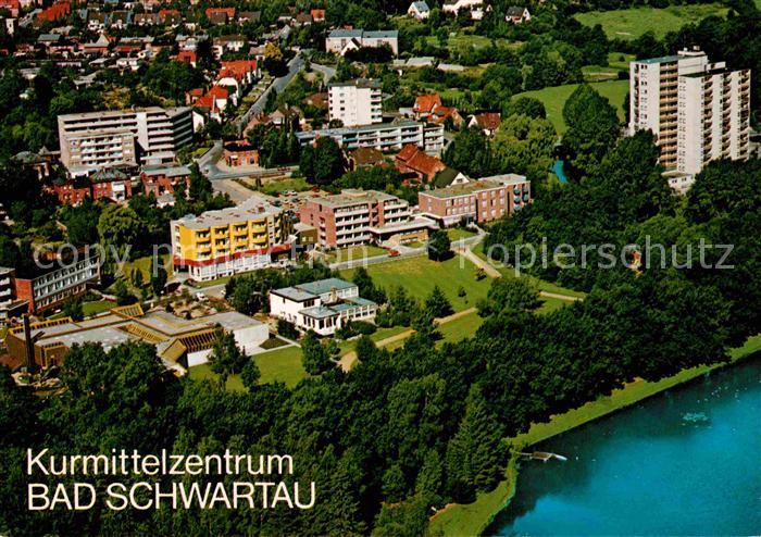Bad Schwartau Kurklinik am Kurpark Kurmittelzentrum Fliegeraufnahme