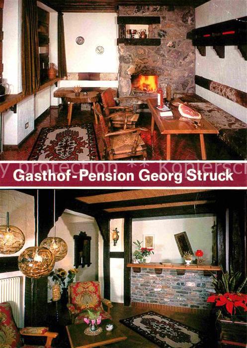 Niederhelden Gasthof Pension Georg Struck Kaminzimmer
