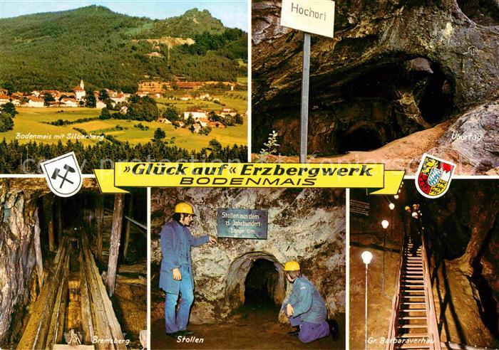 Bodenmais Erzbergwerk im Silberberg Stollen